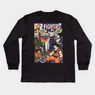 THE Z-FIGHTERS Kids Long Sleeve T-Shirt